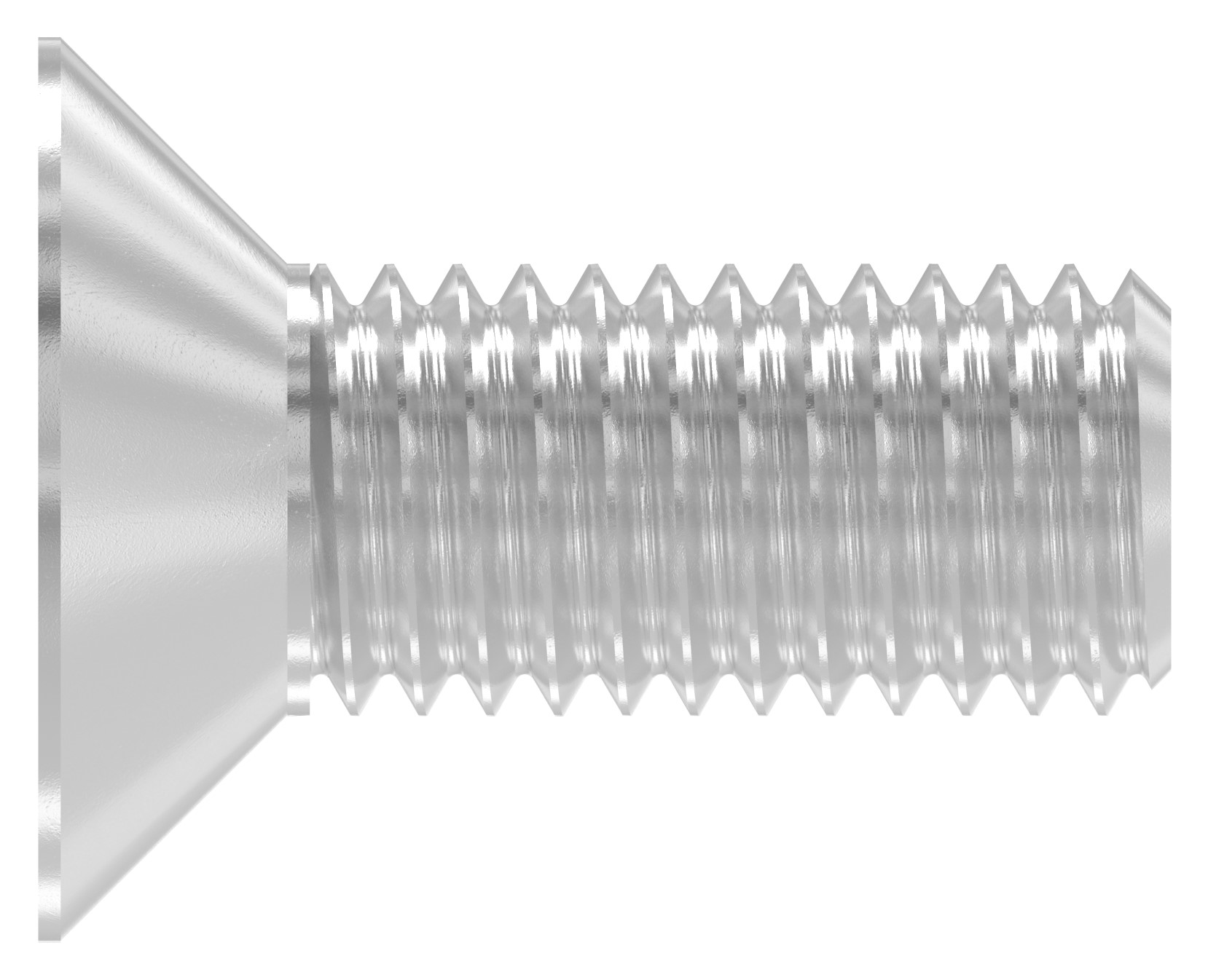 Senkkopfschraube M10x25, V2A, ISO 10642