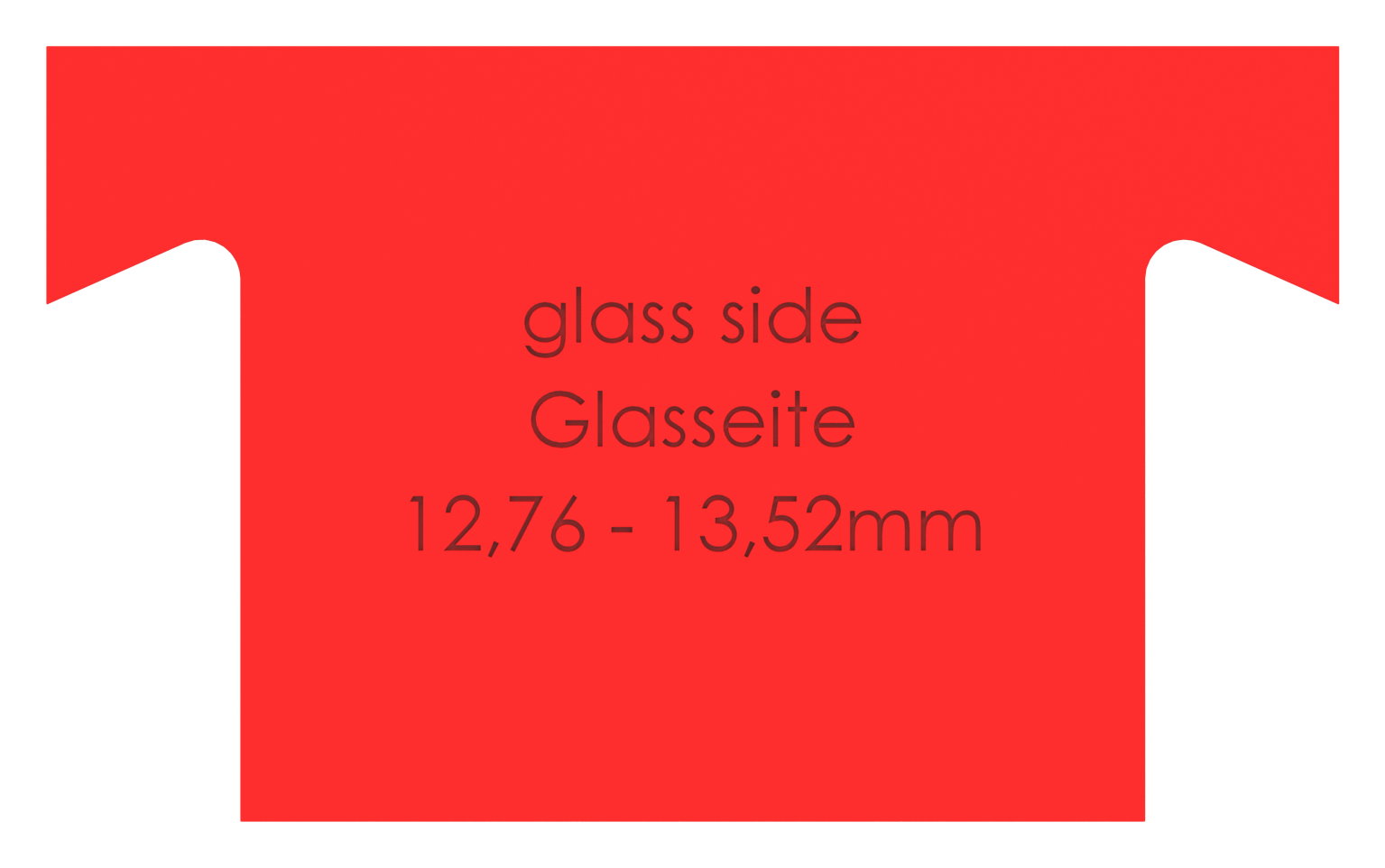 Keil (rot) für Montage-Set 80500-GU