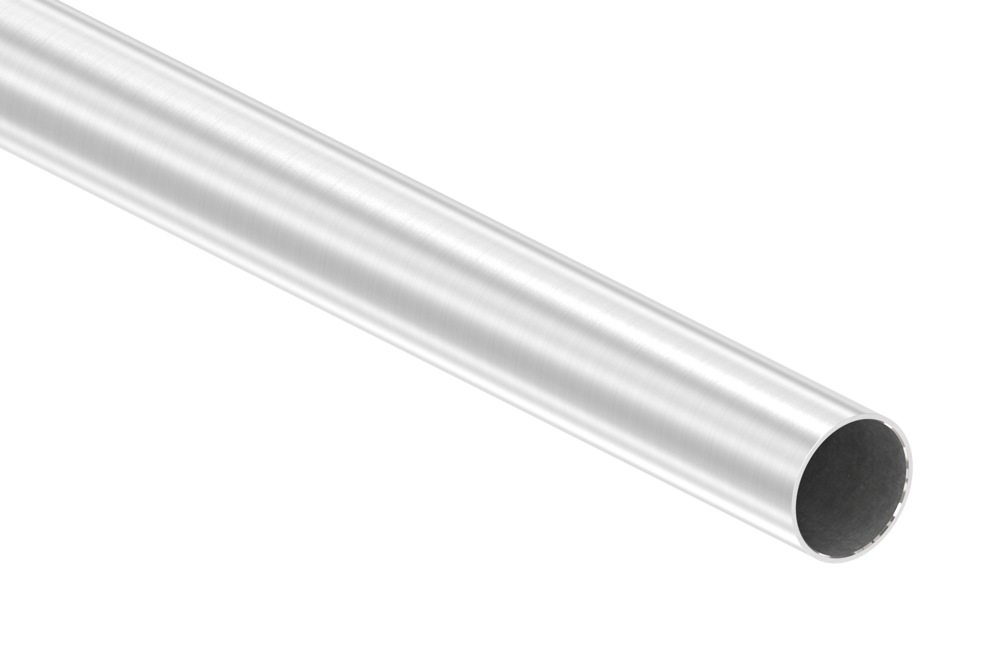 Edelstahlrohr, 42,4x2,0mm, L: 3000mm, V2A