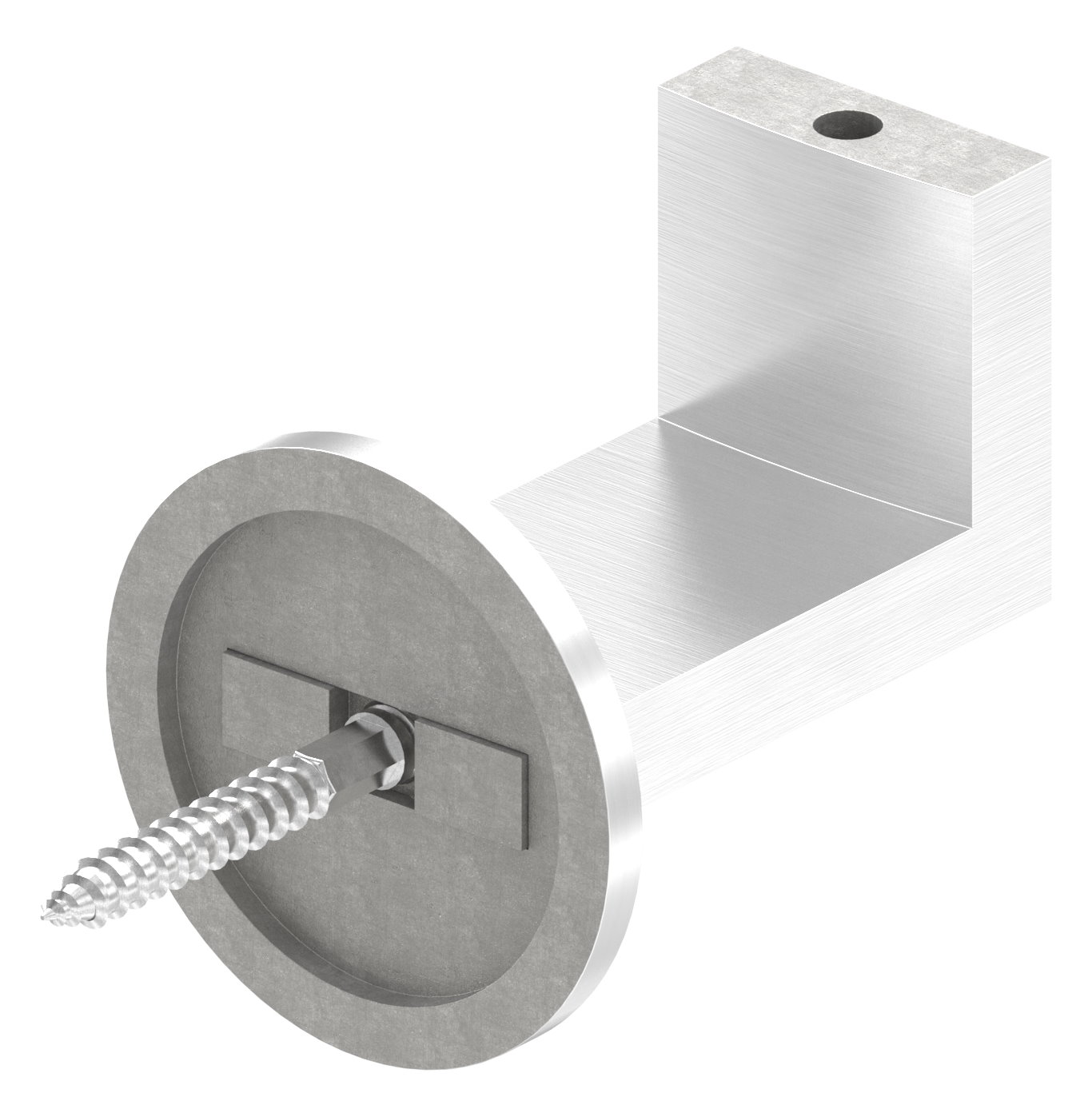 Sensa Design 1, flacher Anschluss, V2A