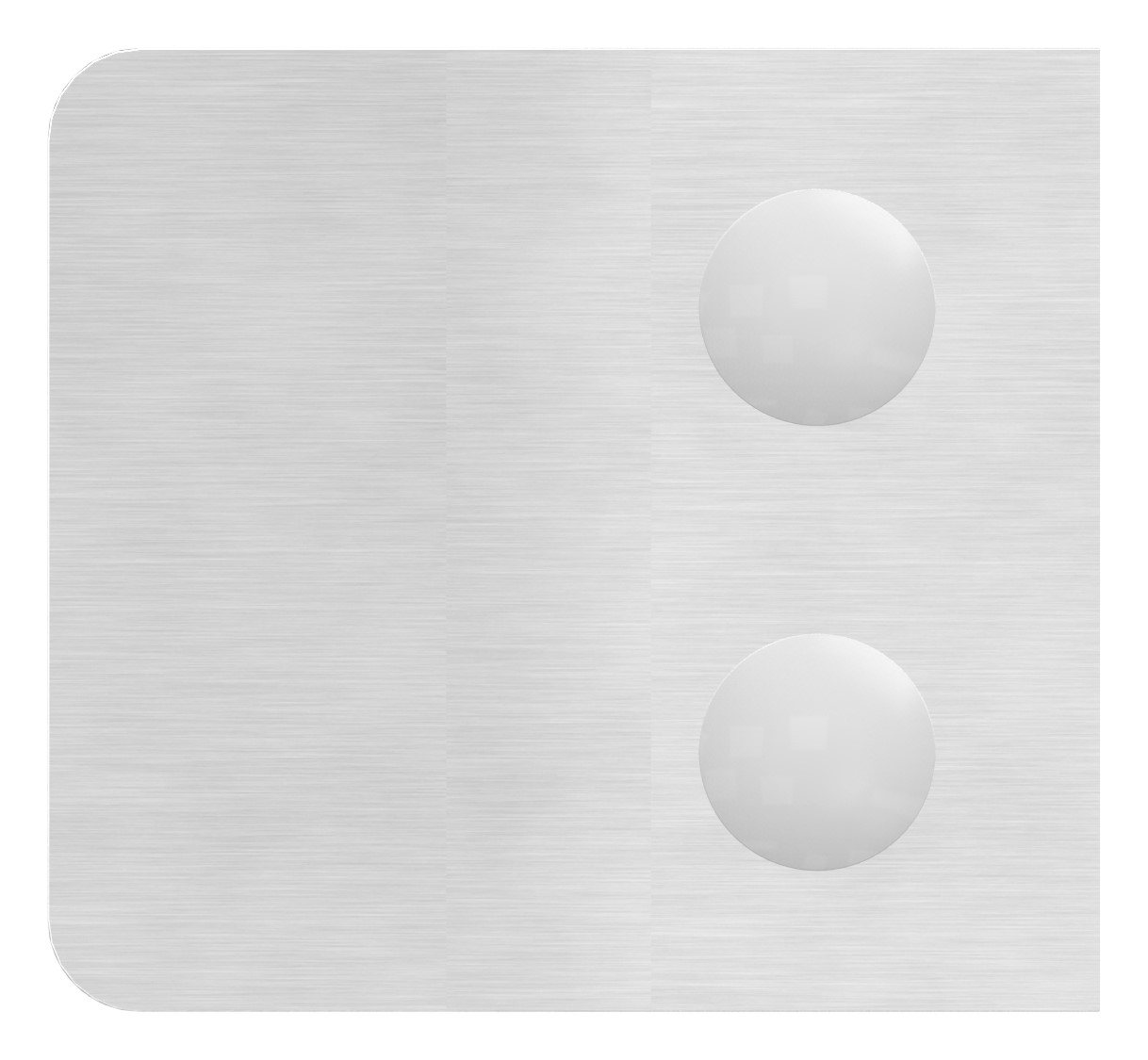 Glasklemme Mod. 14, Anschluss: 60,3mm, V4A