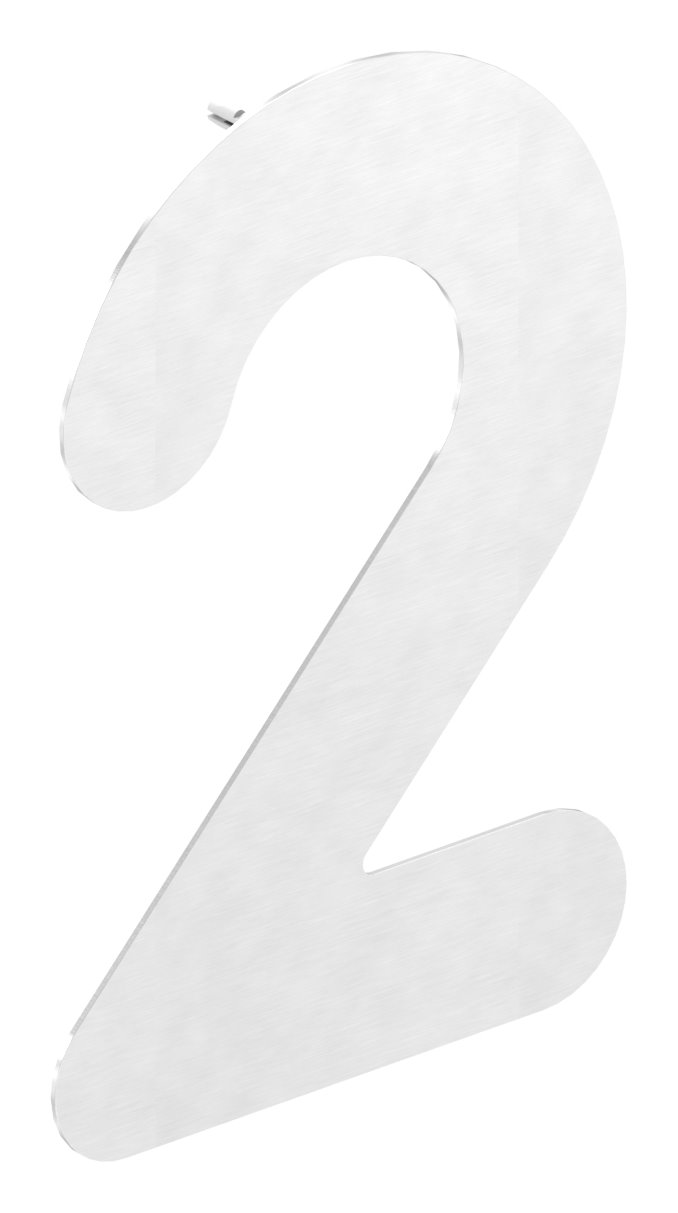 Hausnummer 2 - "groß", V2A