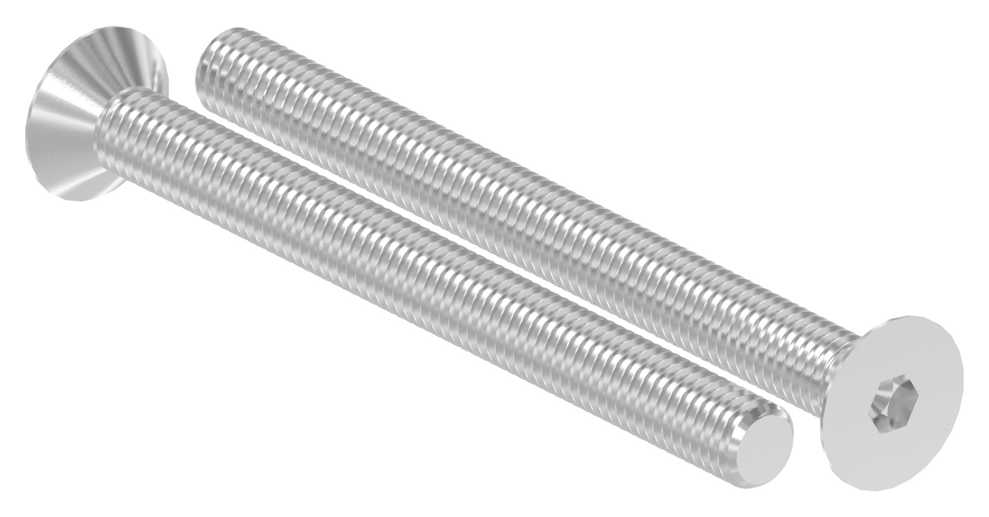 Senkkopfschraube M8x90, V2A, ISO 10642