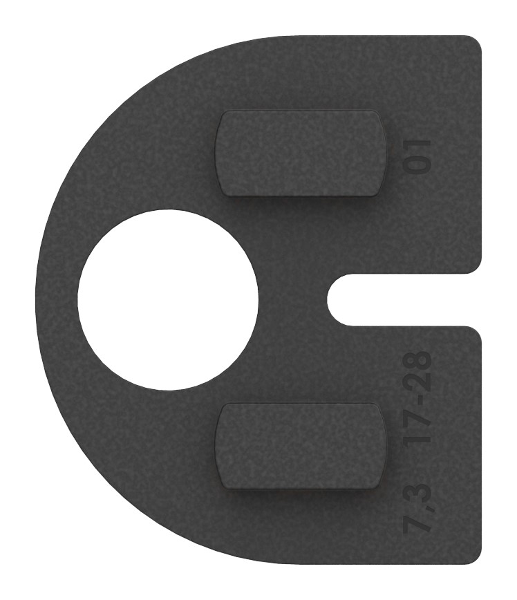 Gummi für Mod. 28, Blech 1,5mm