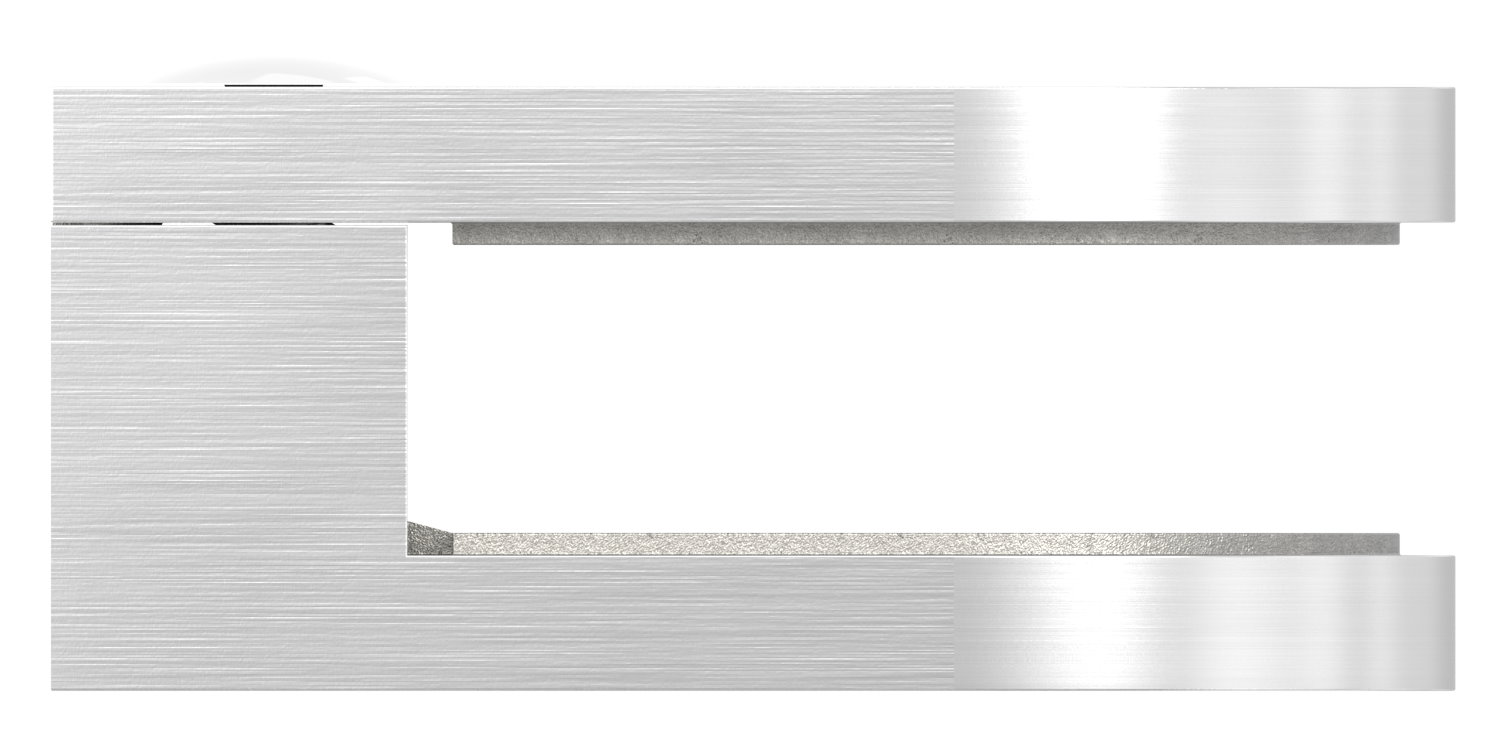 Glasklemme Mod. 12, Anschluss: gerade, V2A