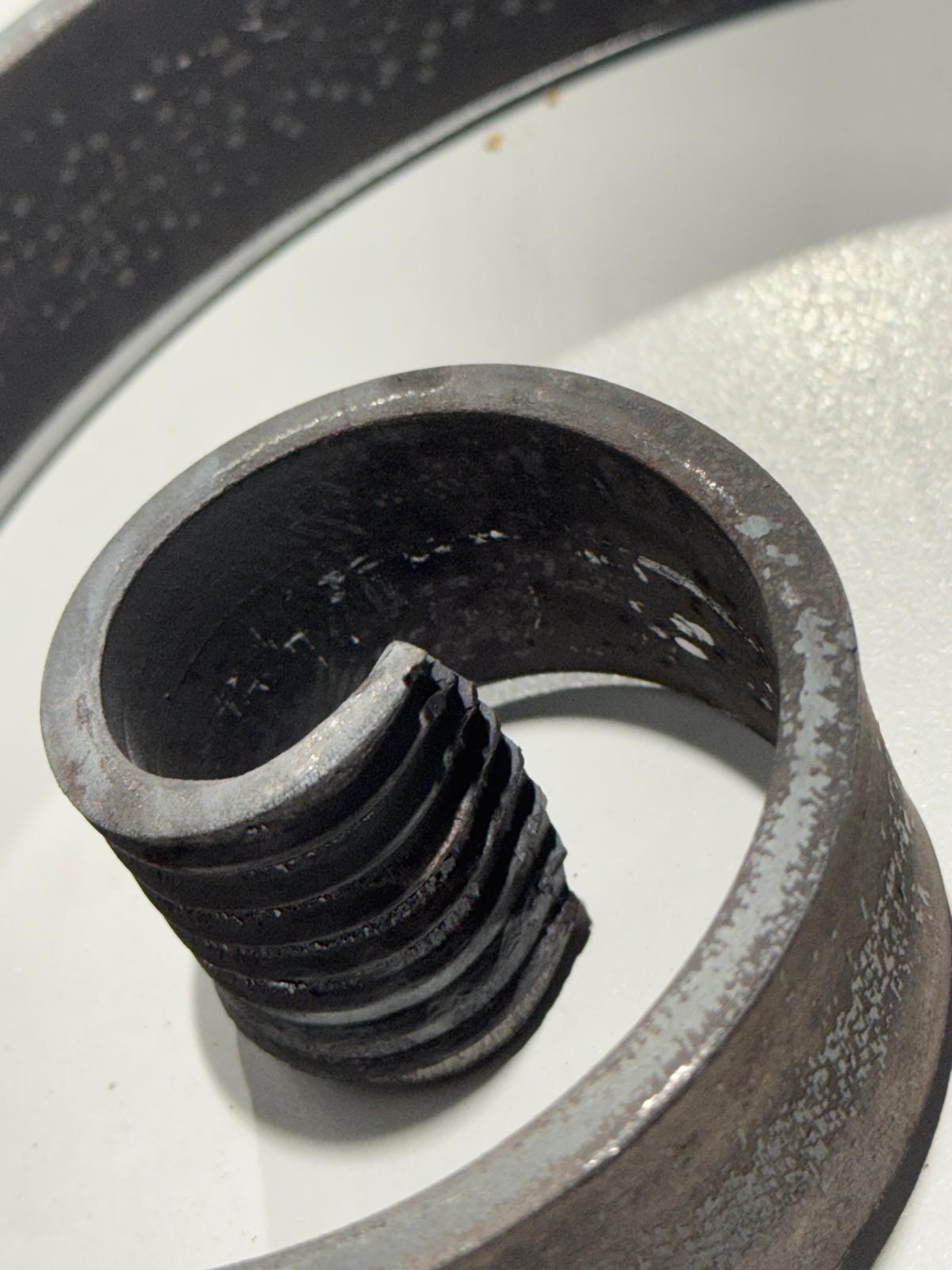 Ausleger aus Flachstah, Maße 1000 x 850mm, roh